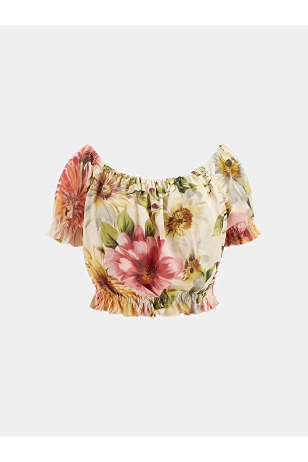 Off Shoulder Kadın Bluz - 6