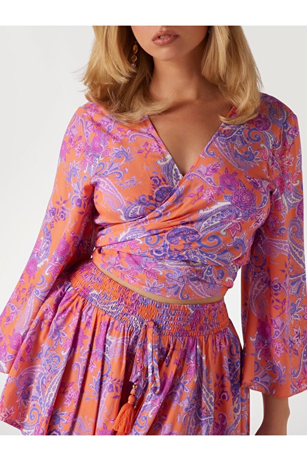 Knotted Crop Kimono - 4