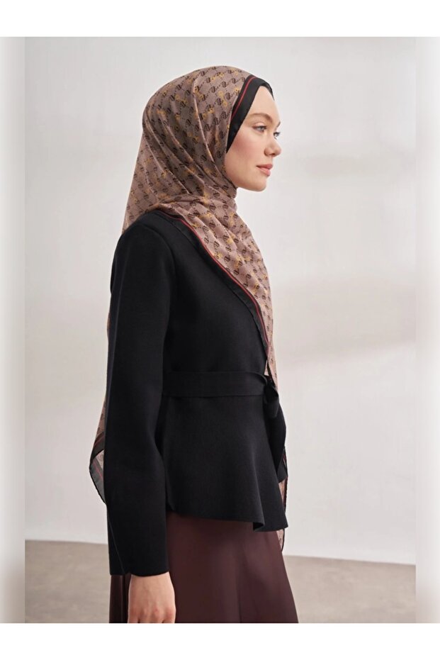 İTHAL VUAL MONOGRAM DESEN ŞAL - 2