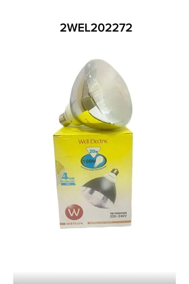 كبسولة WELL PAR 38 20w 220v E27 WW عدد 5حبة