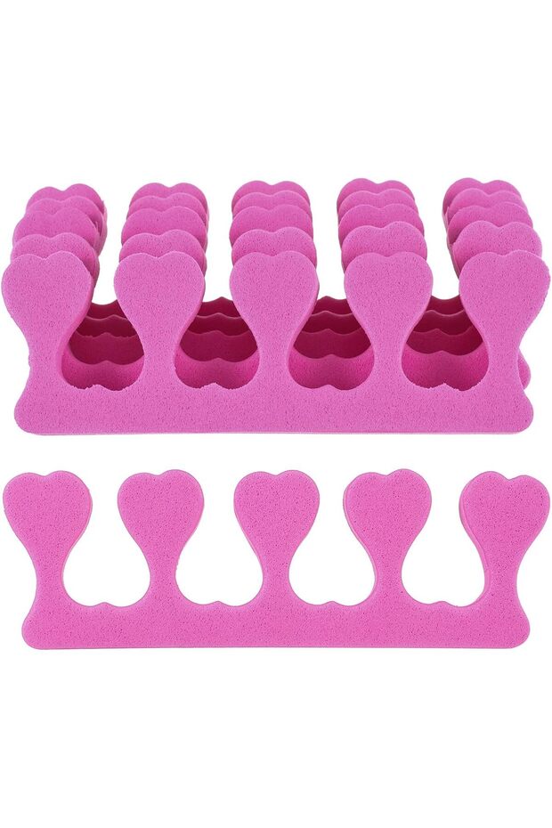 20 Pcs Foam Toe & Finger Separators - Disposable Soft Sponge Nail Dividers