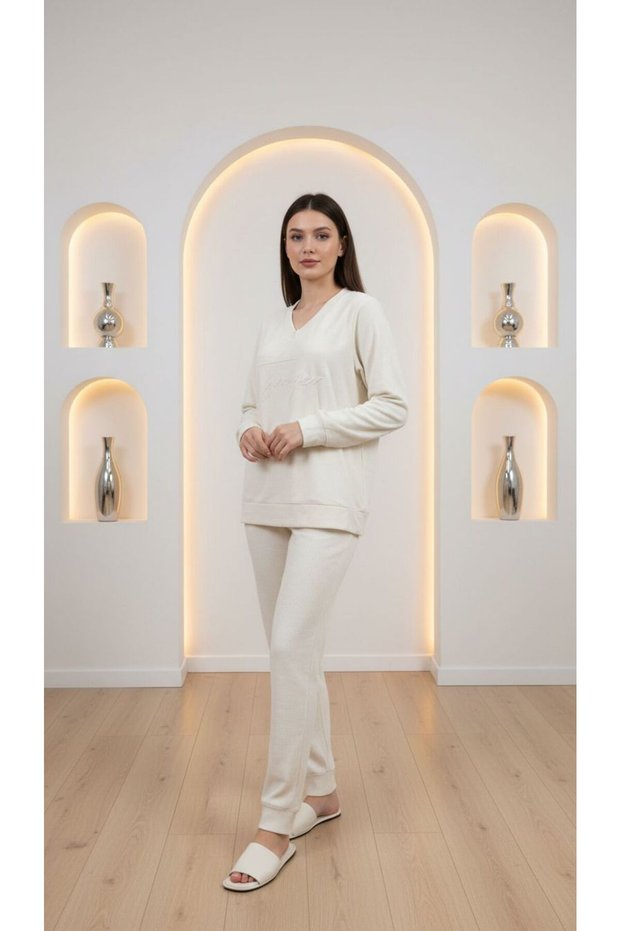 Pijama Set Women's Pijama Set Knitwear Pijama Set
