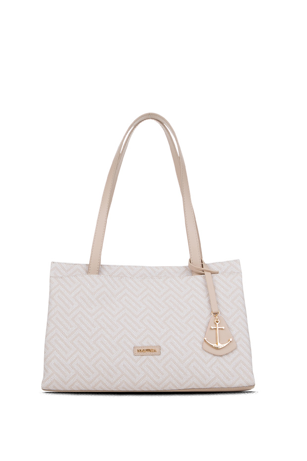 Beige-K.Bei Women's Shoulder Bag Cn7635T