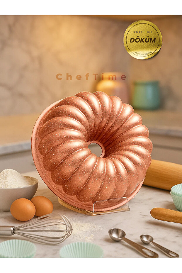 Rose Sık Dilimli Kek Kalıbı | 25cm - 1