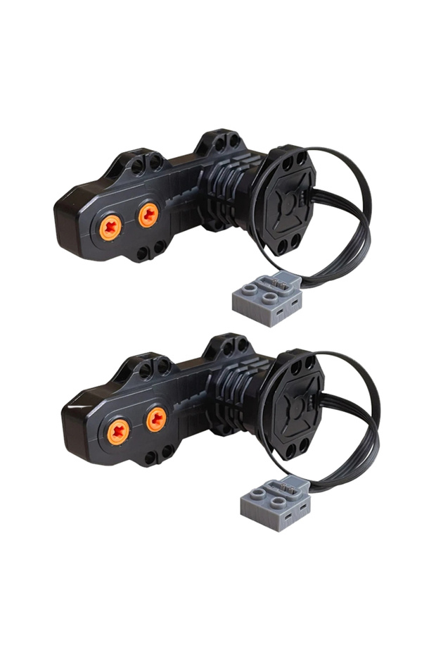 Monster Motor 2PCS DIY 5292 Monster Motor Compatible Tech Part 8881 AA Battery Box Building Block M