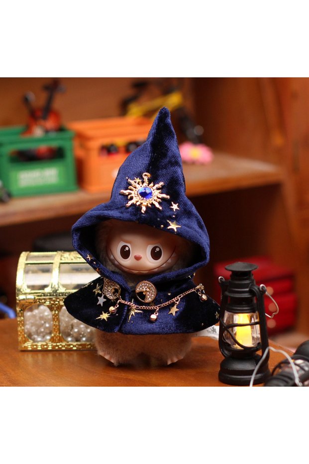 no doll 4.0 Magician 【4.0 Clothes】for Mini Labubu 4.0 Magician Clothes Vinyl Doll Accessories Clothe