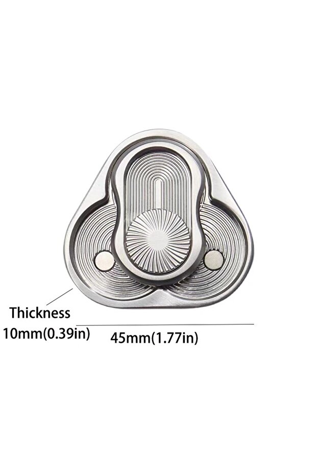 1Pcs Magnetic Fidget Slider EDC Metal Toy for Adults ADHD Hand Spinner Autism Sensory Aid Anxiety &