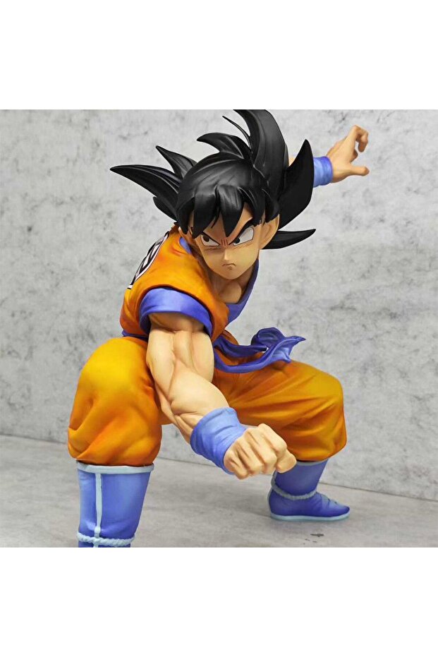 Goku 21cm Dragon Ball Z Anime Figures Son Goku Figurine No Base Pvc Statue Collection Model R