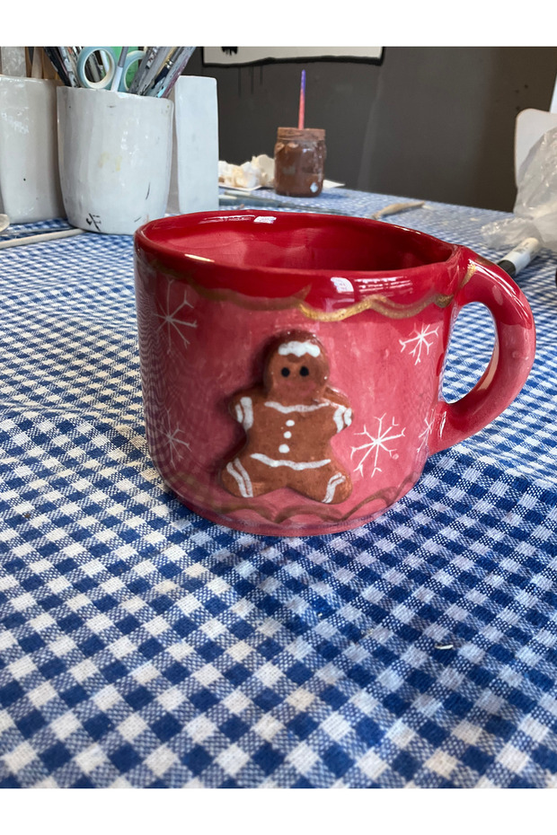 Gingerbread Man Christmas Mug - 3