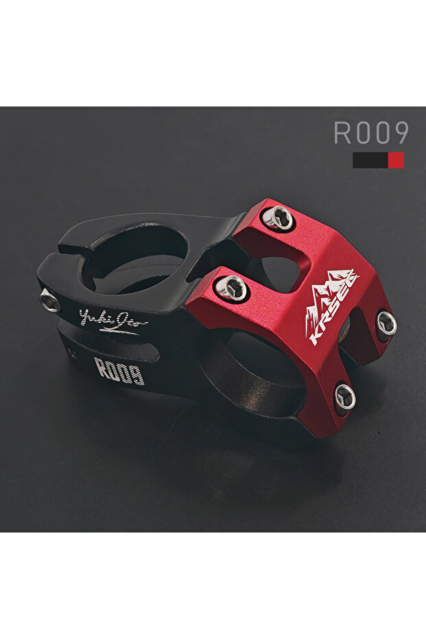 R009-BR KRSEC MTB Short Stem 31.8x28.6mm High-Strength Handlebar Stem Aluminum Alloy Bicycle Bridge