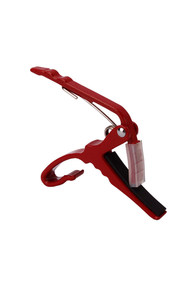 Red Universal Guitar Capo Metal Tuning Clamp Portable Metal Tuner Guitar Capo String Instrument Guit