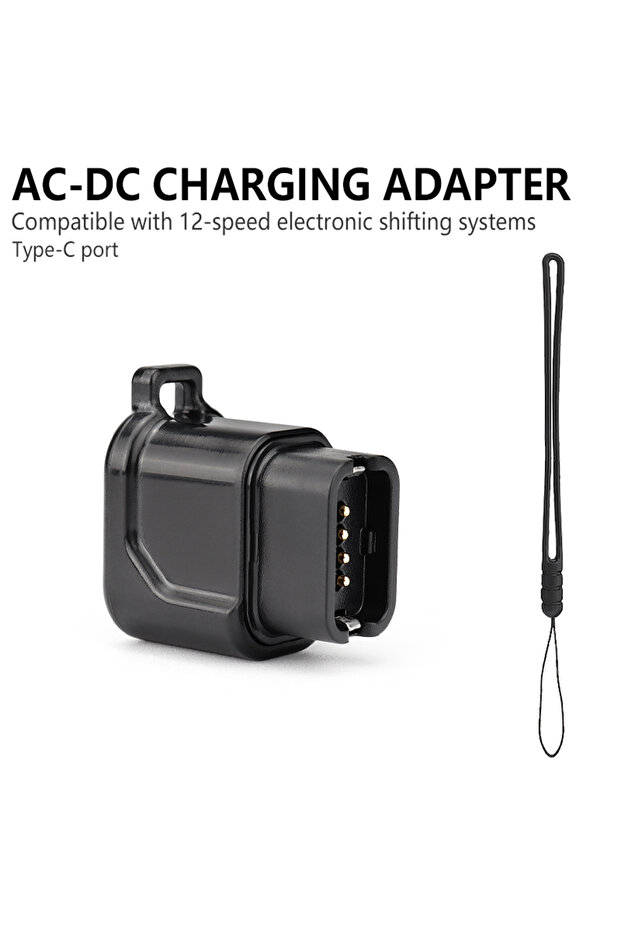 AT-0024 USB-C Charger Compact Portable Bike Charging Adapter For Shimano 12-Speed Di2 Electronic Der