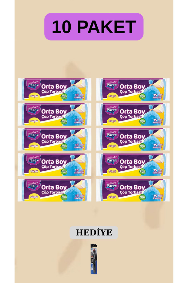 ÇÖP TORBASI ORTA BOY 55x60 (prx006) - 1