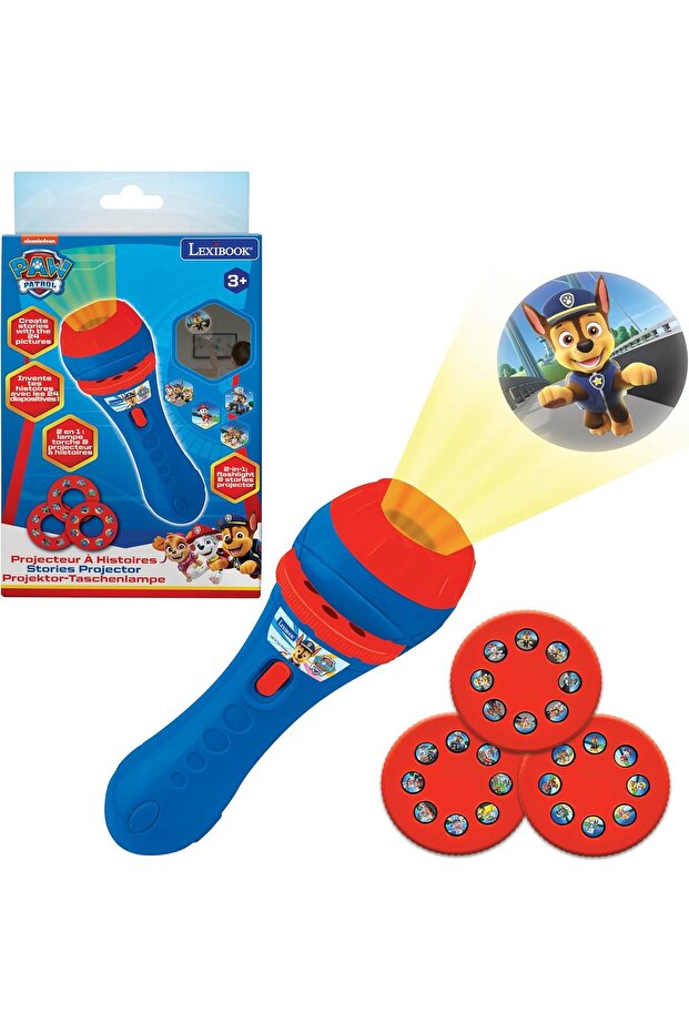 Paw Patrol Stories Projector Torch with 3 Discs (24 Images) LTC050PA