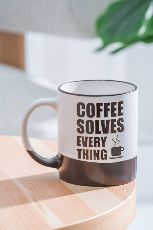 كوب بورسلين روبي للقهوة المر - 320 مل - 2