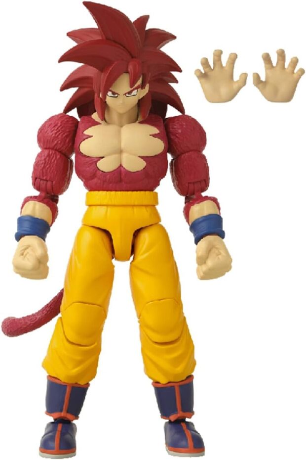 Dragon Ball Stars Daima Super Saiyan 4 Goku 17 cm Action Figure