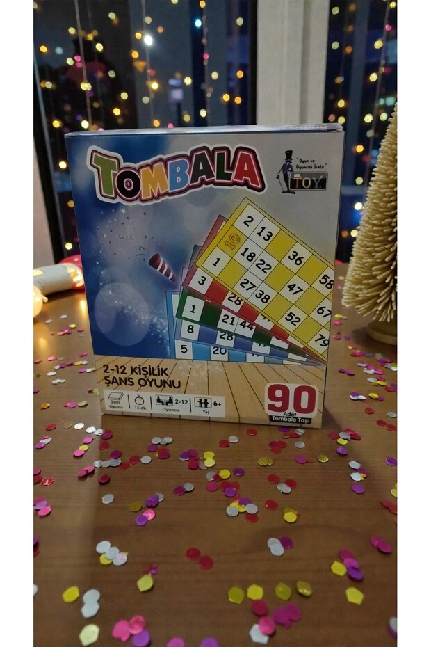 New Year Special Box Bingo Box Size: 15Cm*12Cm 2 Can Play with 12 People at a Time