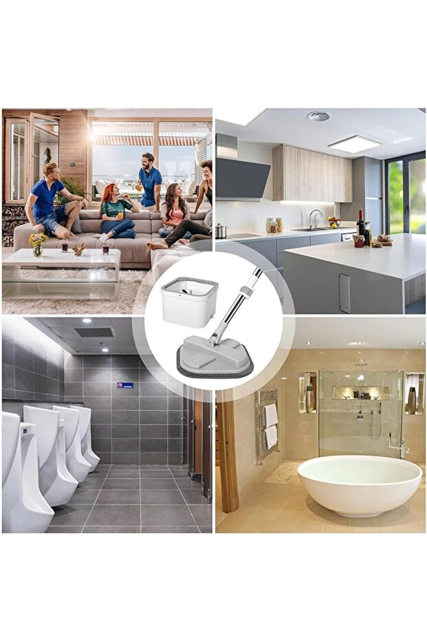 مجموعة ممسحة تنظيف قابلة للتعديل - 5