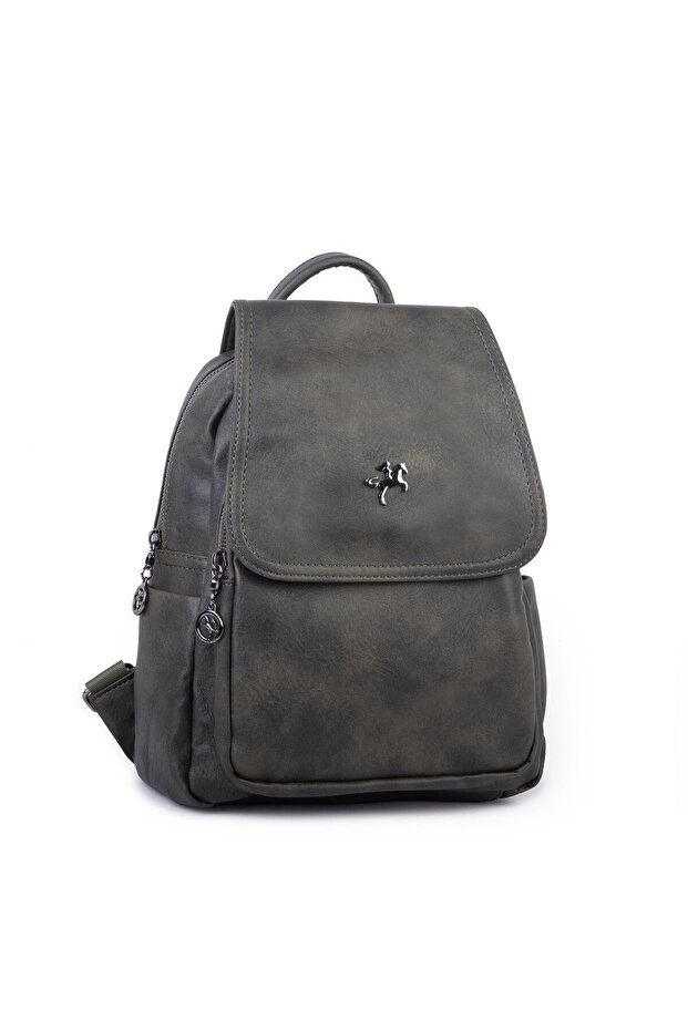 Women's Clamshell Backpack Green King
