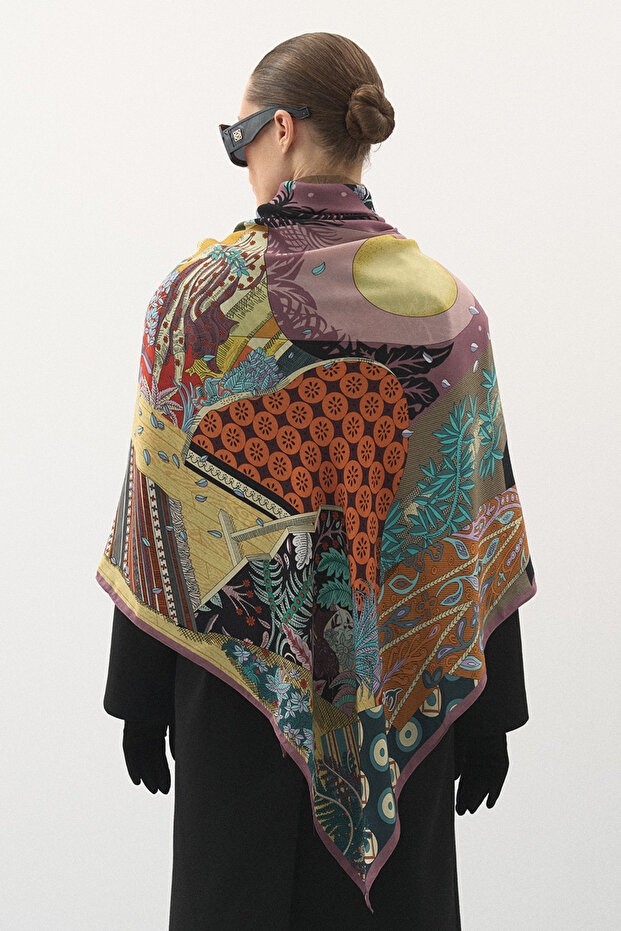 Panorama Modal Omuz Şalı - 2