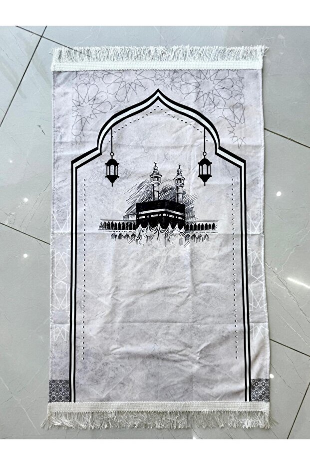Foldable Muslim Prayer Mat – Smooth Surface, Vibrant Colors & Easy to Carry
