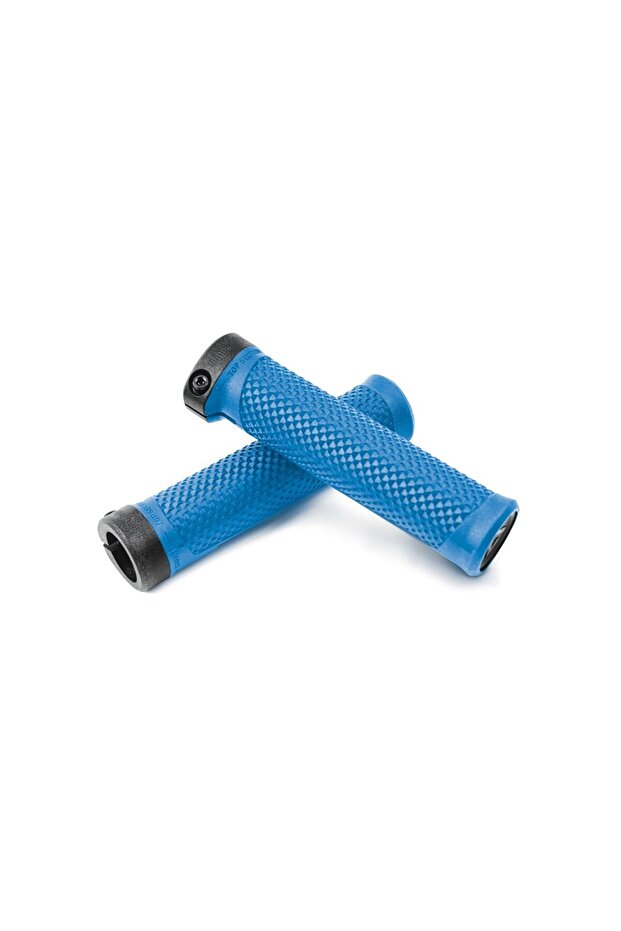 Handlebar Grips React Pro, Blue - 1