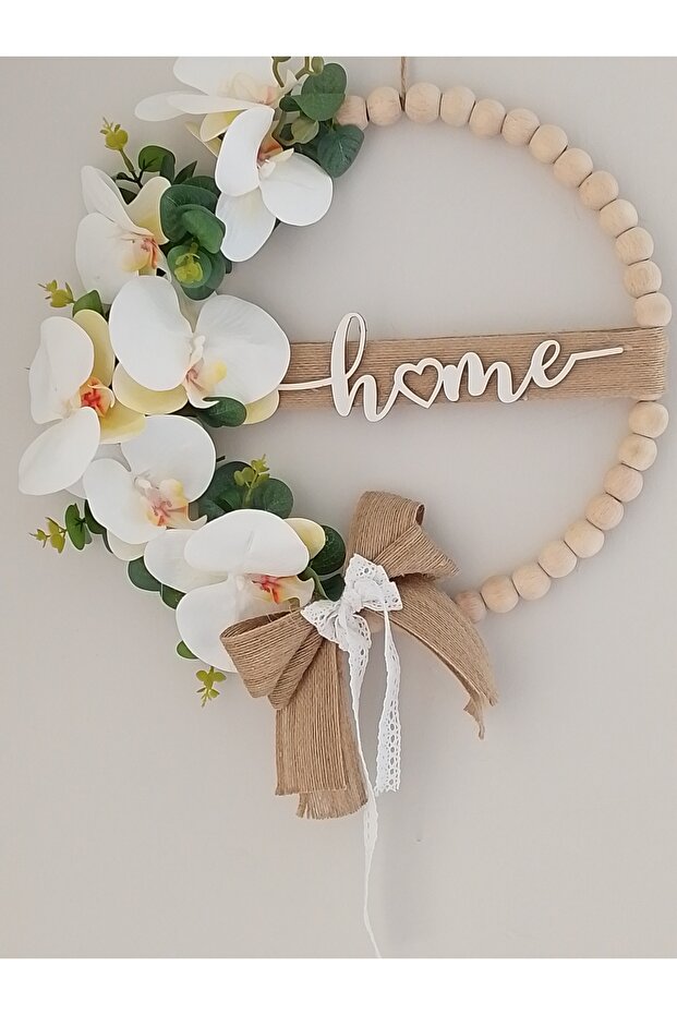 Beyaz orkide kapı susu - 3