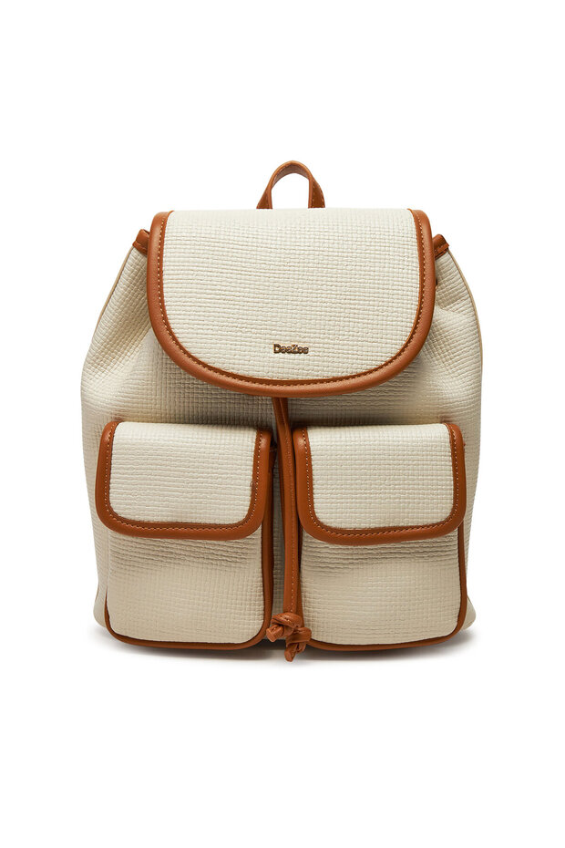 Rucsac damă bej/maro - 4