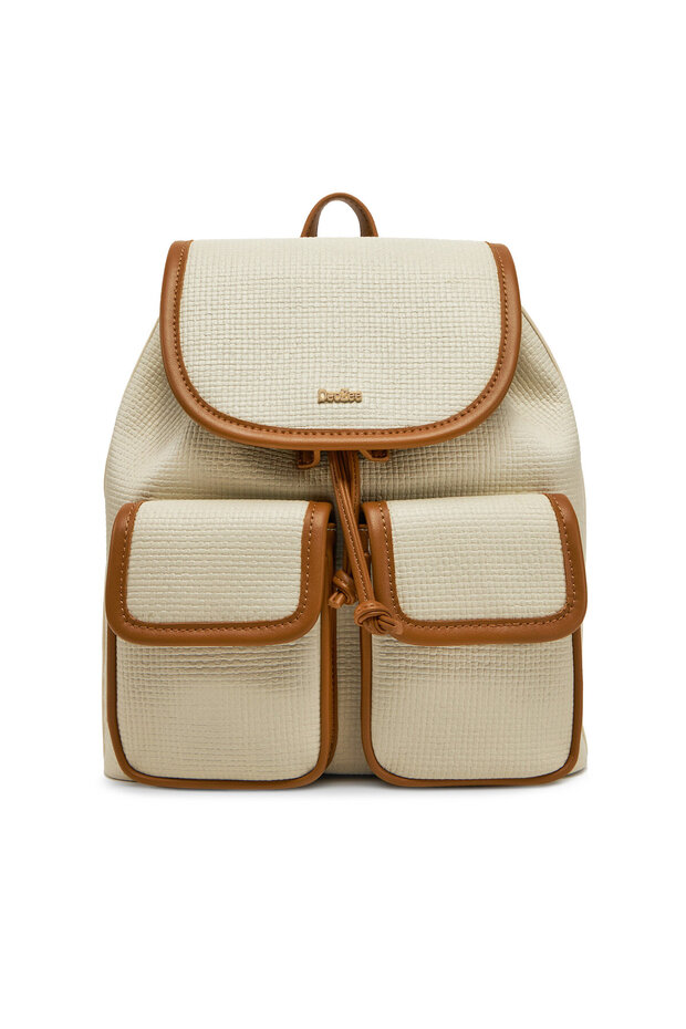 Rucsac damă bej/maro - 5