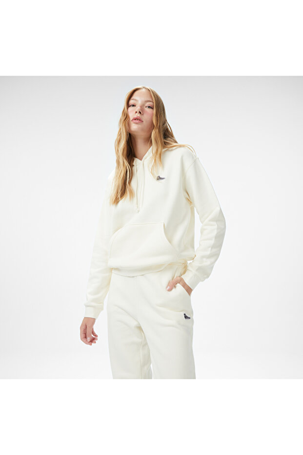 Baskılı Kadın Krem Sweatshirt - 1