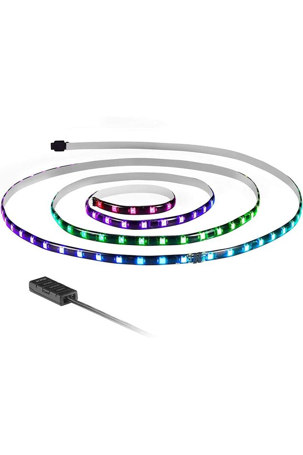 شريط إضاءة LED قابل للعنونة بتقنية ARGB من برايم (أبيض)
