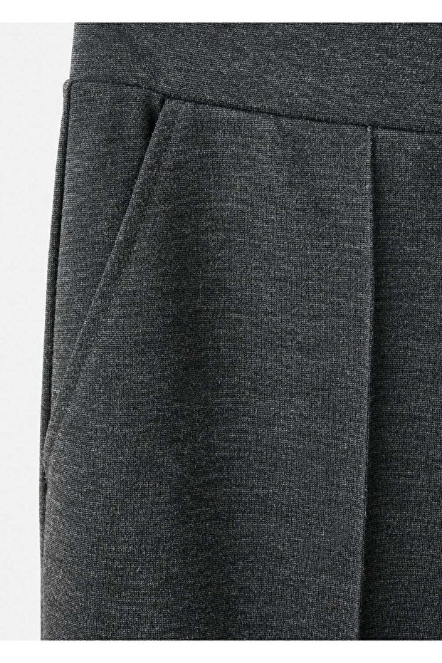 Kırçıllı triko pantolon - 7