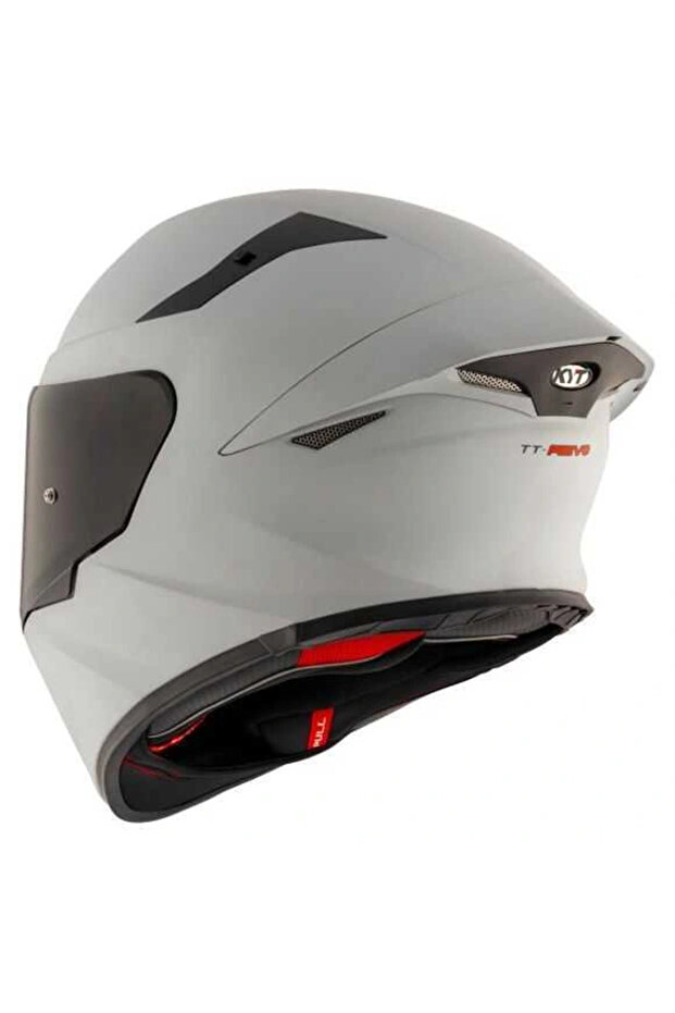 TT-REVO KASK PLAIN MATT GREY - 3