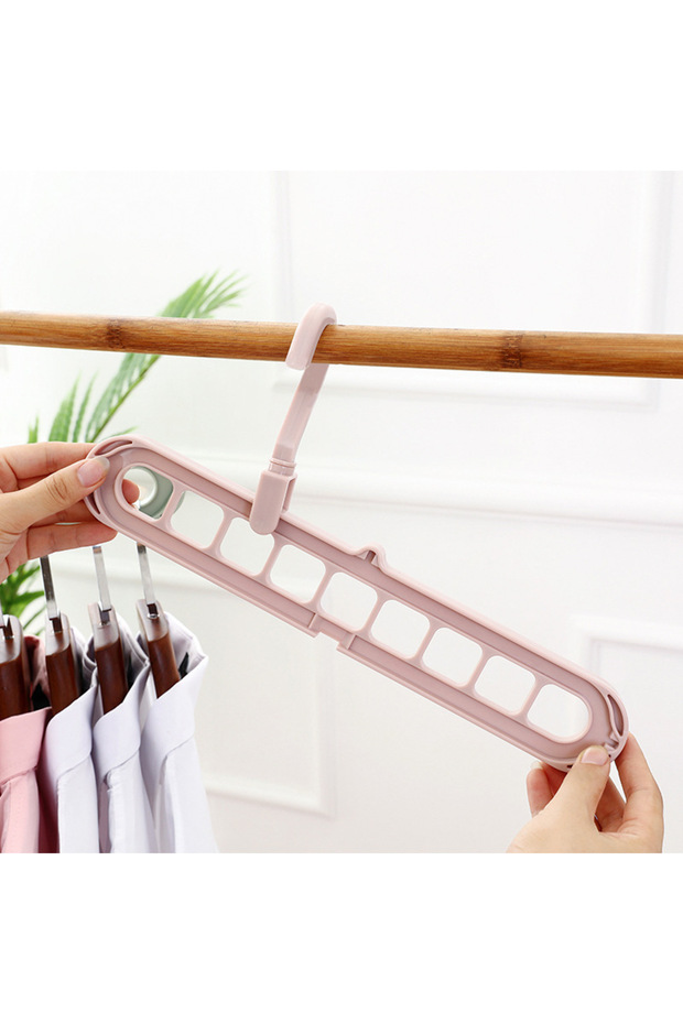شماعة ملابس سحرية لتوفير المساحة - 4