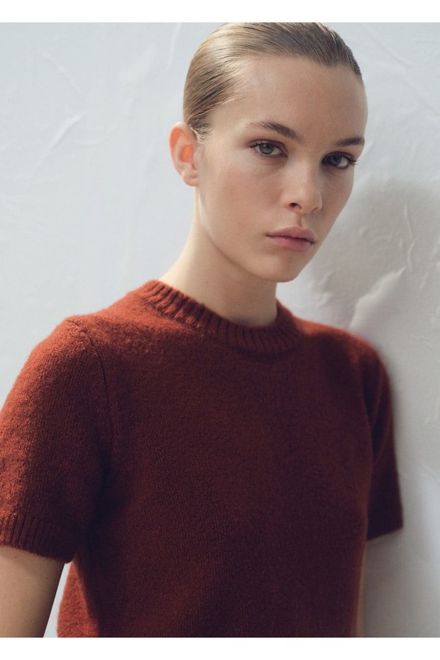 Kısa kollu triko tişört - 7