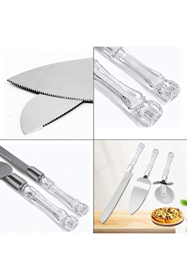 طقم تقديم مكون من 3 قطع - 3