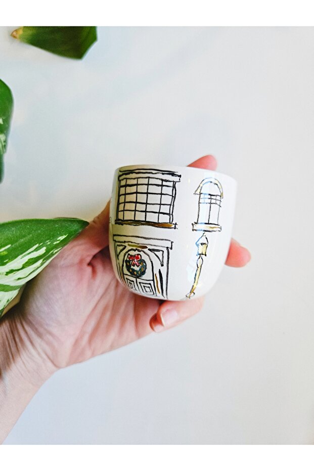 كوب رأس السنة الجديدة مصنوع يدويًا - 4