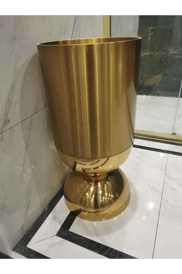 PASLANMAZ ÇELİK MONOBLOK GLOD LAVABO - 2