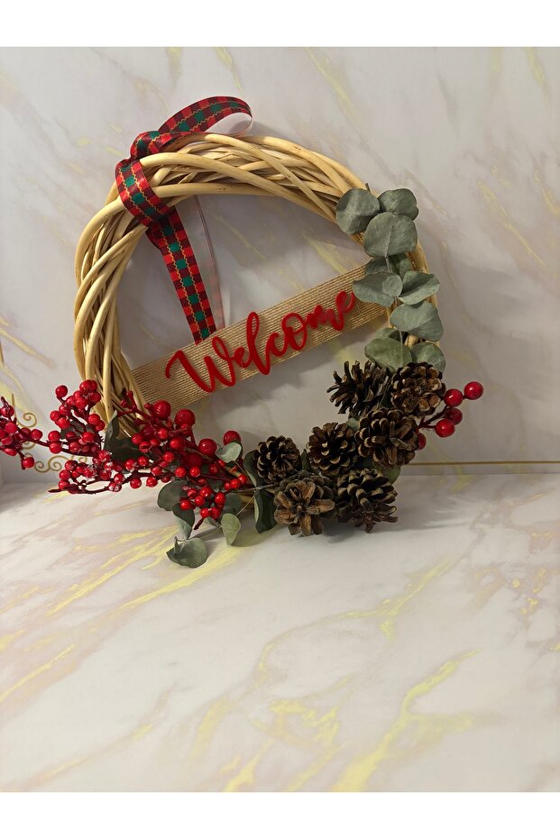 Yılbaşı kapı süsü - 2