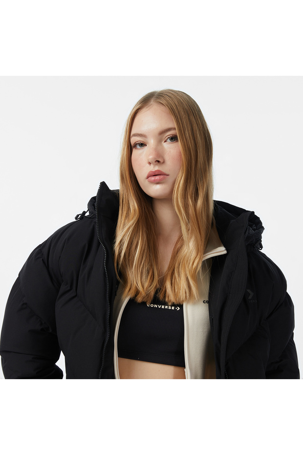 Kadın Siyah Mont - 4