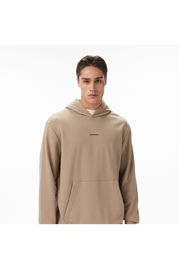 Erkek Bej Sweatshirt - 4