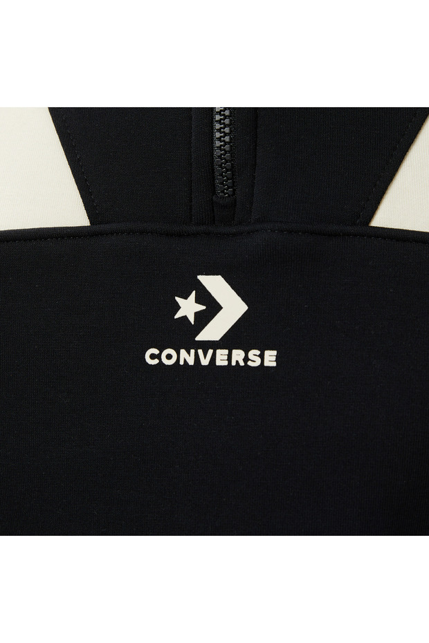 Crop Kadın Siyah Sweatshirt - 5