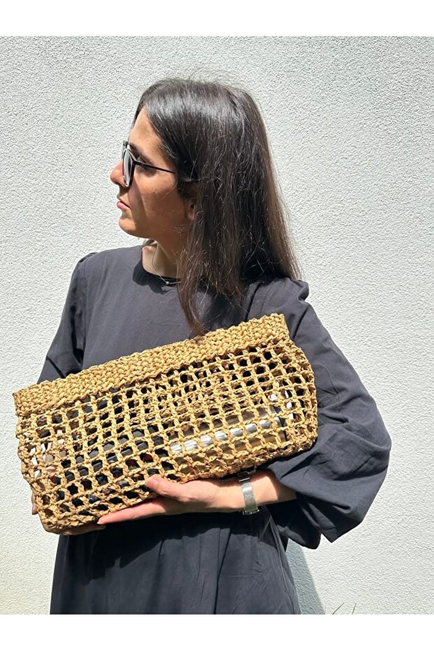 File Model Kağıt İpten 2li Çanta - 5