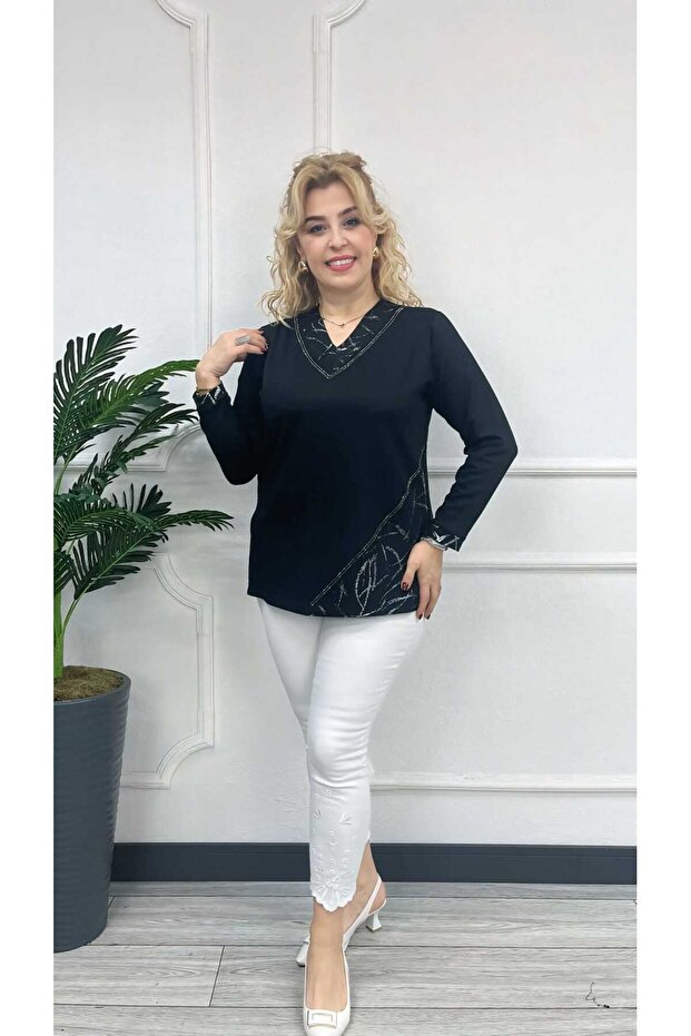 V Yaka Simli Bluz - 2