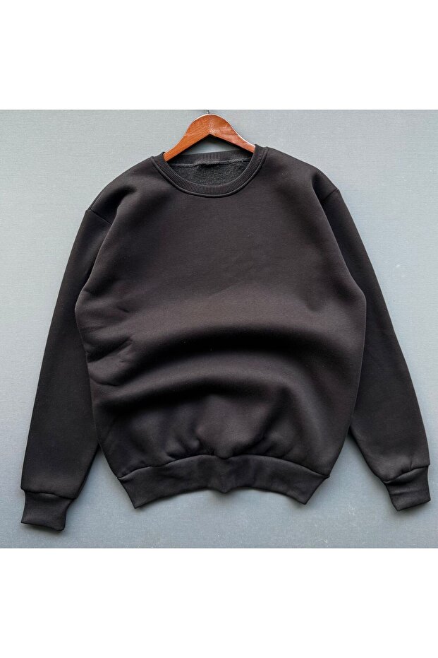 سترة بياقة دائرية بثلاثة خيوط - 1