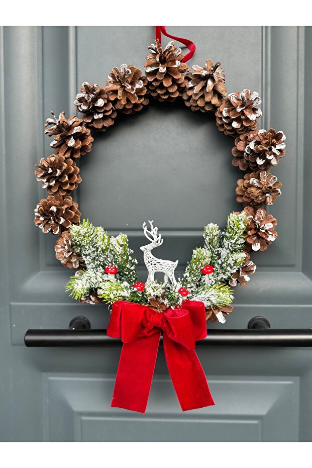 Tasarım Yılbaşı Kapı Süsü - 2