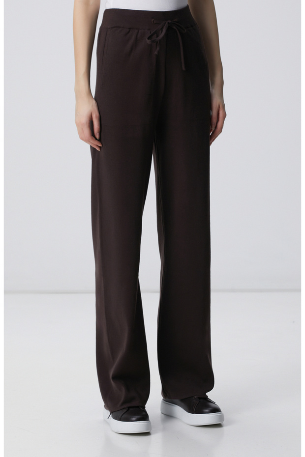 Acı Kahve Triko Eşofman Altı - 3