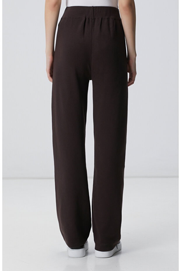 Acı Kahve Triko Eşofman Altı - 4