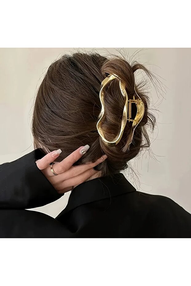 Large Size Metalized Cloud Latch Buckle Model-345 - 4