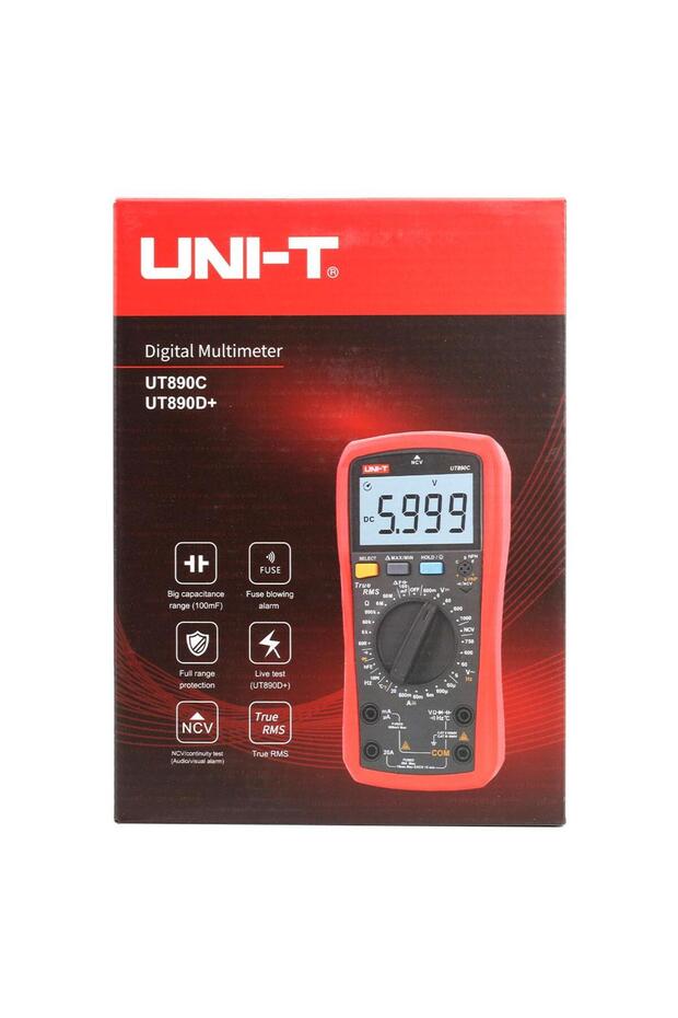 Terminator Digital Multimeter AC/DC Voltage AC/DC Current 20A Resistance Capacitance Frequency Temp